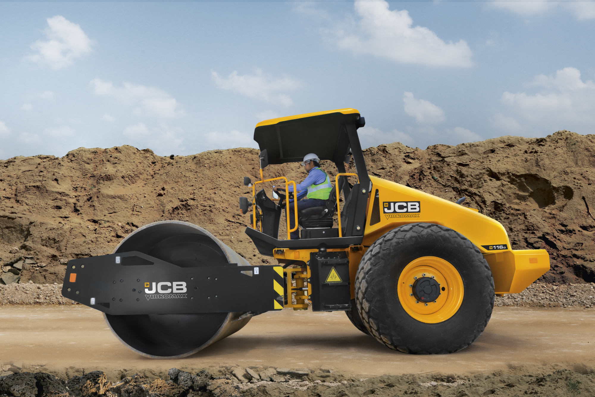 Argogo Compactor Machine JCB 116D Soil Compactor | New Equipment | Adaptalift JCB